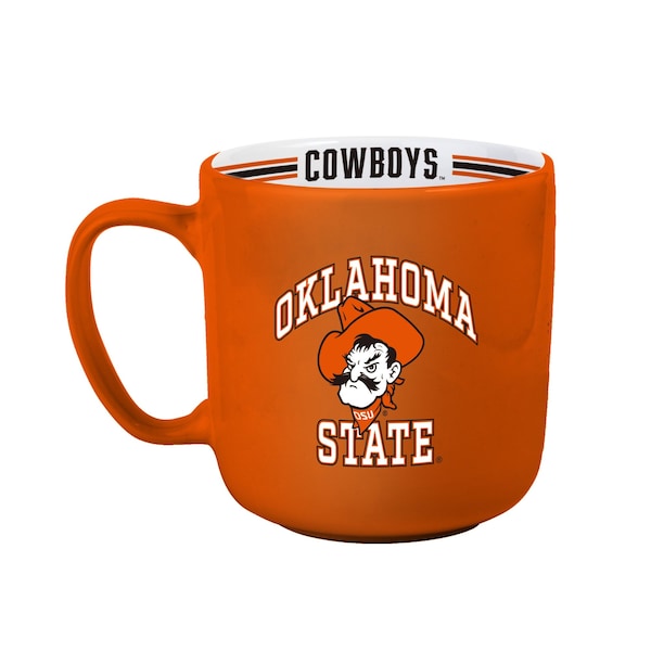 Logo Brands OK State 15oz Stripe Mug 193-C15SM - main